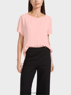 Marc Cain puristi "harkita uudelleen" pusero pehmeä jauhe vaaleanpunainen vaatteet V0LL48885 Marc Cain Vaatteet