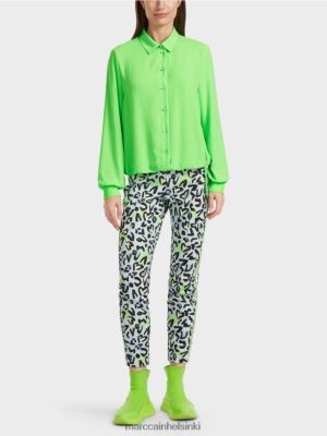 Marc Cain pusero nostokannalla Kirkas järkyttävä vihreä vaatteet V0LL48875 Marc Cain Helsinki