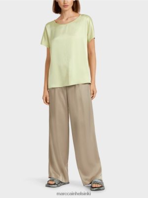 Marc Cain puserotyylinen yläosa kimono-tyyliin pehmeä hengitys vaatteet V0LL48964 Marc Cain Mekko