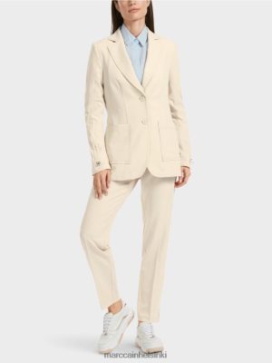 Marc Cain räätälöity bleiseri pehmeä kuun kallio vaatteet V0LL48168 Marc Cain Vaatteet