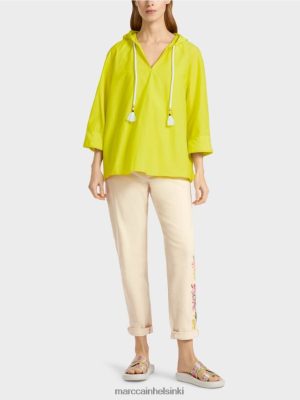 Marc Cain rento pusero tyylikkäällä silkillä kevyt vaatteet V0LL48938 Marc Cain Helsinki