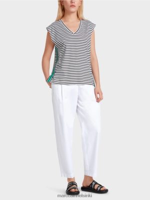 Marc Cain satunnainen raidallinen paita raita vaatteet V0LL481357 Marc Cain Mekko