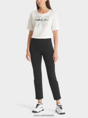 Marc Cain sofia -joustava kangashousut musta vaatteet V0LL48563 Marc Cain Helsinki
