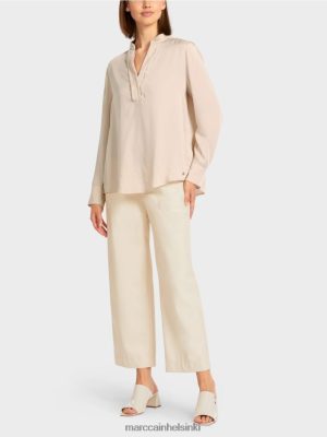 Marc Cain tavallinen puserotyylinen yläosa creme vaatteet V0LL481004 Marc Cain Helsinki