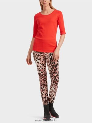 Marc Cain tavallinen t-paita 3/4 hihat kamari vaatteet V0LL481263 Marc Cain Vaatteet