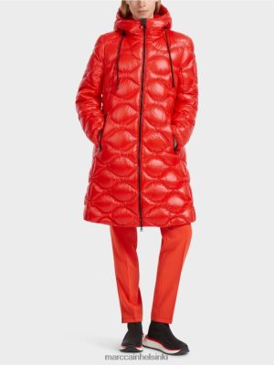 Marc Cain tikattu "Mieti uudelleen" -takki kamari vaatteet V0LL48244 Marc Cain Mekko