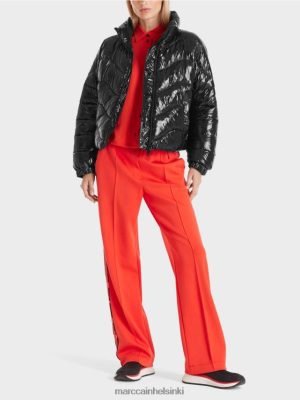 Marc Cain tikattu takki, jossa on 3m Thinsulate musta vaatteet V0LL48243 Marc Cain Vaatteet