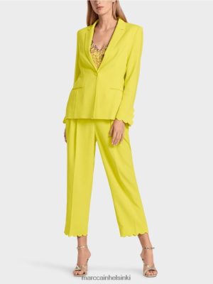 Marc Cain tyylikäs bleiseri sitruunanvihreä vaatteet V0LL48185 Marc Cain Helsinki