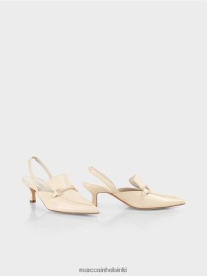 Marc Cain tyylikkäät korot creme jalkineet V0LL481645 Marc Cain Mekko