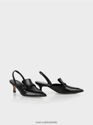 Marc Cain tyylikkäät korot musta jalkineet V0LL481650 Marc Cain Vaatteet