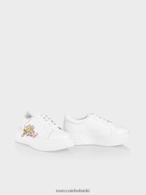 Marc Cain viileät alustan lenkkarit valkoinen jalkineet V0LL481554 Marc Cain Vaatteet