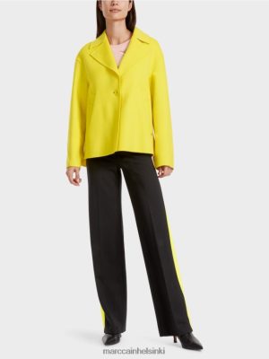 Marc Cain villan ulkotakki pehmeä sitruuna vaatteet V0LL48266 Marc Cain Helsinki