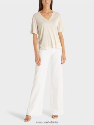 Marc Cain villapaita Lurex -langalla pehmeä helmi melange vaatteet V0LL481157 Marc Cain Helsinki