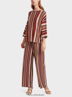 Marc Cain villapaita "neulottu Saksassa" syvänpunainen vaatteet V0LL481130 Marc Cain Helsinki
