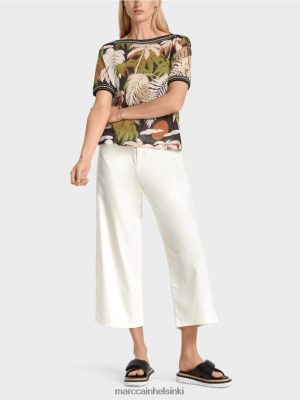 Marc Cain villapaita "neulottu Saksassa" syvä oliivinvihreä vaatteet V0LL481146 Marc Cain Vaatteet